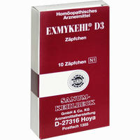 Exmykehl D3 Zäpfchen 10 Stück