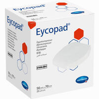 Eycopad Augenkompresse 56x70mm Steril Kompressen 25 Stück