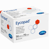 Eycopad Augenkompressen 56x70mm Unsteril 5 Stück