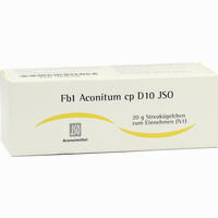 Fb1 Aconitum Cp D10 Jso Globuli 20 g