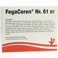 Fegacoren Nr. 61 D7 Ampullen 5 x 2 ml