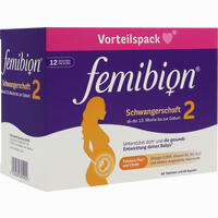Femibion 2 Schwangerschaft Kombipackung 2 x 84 Stück