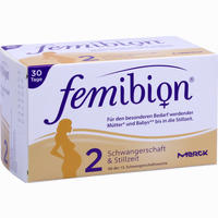 Femibion Schwangerschaft 2 D3 + Dha + 400ug Folat Kombipackung 2 x 30 Stück
