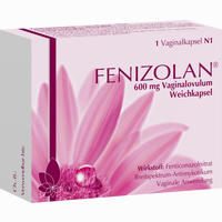 Fenizolan 600mg Vaginalovulum Weichkapsel Weichkapseln 1 Stück