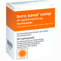 Ferro Sanol Comp Kapseln 50 Stück