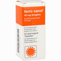 Ferro Sanol Dragees 50 Stück