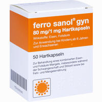 Ferro Sanol Gyn Kapseln 50 Stück