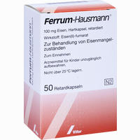 Ferrum Hausmann Retardkapseln 50 Stück