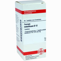Ferrum Met D12 Tabletten 80 Stück