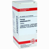 Ferrum Met D6 Tabletten 80 Stück