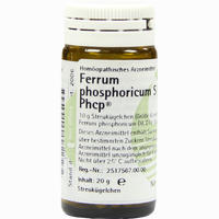 Ferrum Phosphoricum S Phcp Globuli 20 g