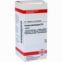 Ferrum Picrinic D6 Tabletten 80 Stück