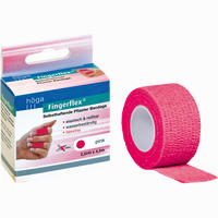 Fingerflex 2.5cmx4.5m Pink Binde 1 Stück
