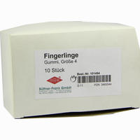 Fingerling Fra Gummi Gr4 10 Stück