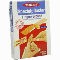 Fingerverband Spezialpflaster 12cmx2cm 10 Stück