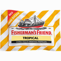 Fishermans Friend Tropical Ohne Zucker Pastillen 25 Stück