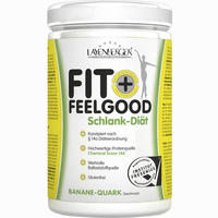 Fit+feelgood Schlank- Diät Banane- Quark Pulver 430 g