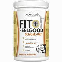 Fit+feelgood Schlank- Diät Pfirsich- Aprikose Pulver 430 g