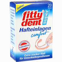 Fittydent Super Haftkleber Einlagen 20 Stück