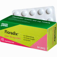 Floradix Eisen 100mg Forte Filmtabletten 50 Stück