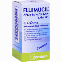 Fluimucil Hustenlöser Akut 600mg Brausetabletten 10 Stück