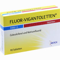 Fluor Vigantoletten 1000 Tabletten 90 Stück