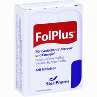 Fol Plus Laktosefrei Tabletten 120 Stück