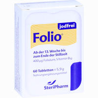 Folio Jodfrei Tabletten 60 Stück