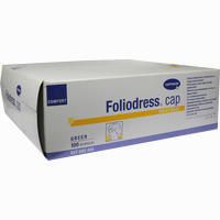 Foliodress Cap Comfort Universal Grün Op- Hauben 100 Stück