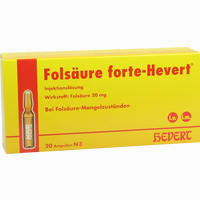 Folsäure Forte Hevert Ampullen 20 x 2 ml