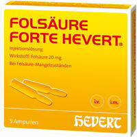 Folsaeure Forte Hevert Ampullen 5 x 2 ml