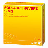 Folsäure Hevert 5 Mg Ampullen 100 Stück