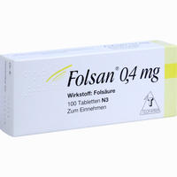 Folsan 0.4 Mg Tabletten 100 Stück