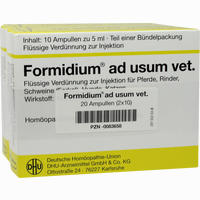Formidium Ad Usum Vet. Injektionslösung 2 x 10 x 5 ml