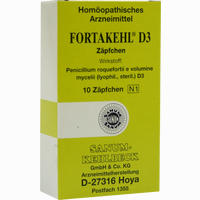 Fortakehl D3 Zäpfchen 10 Stück