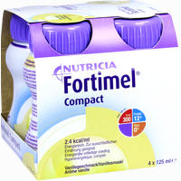 Fortimel Compact 2.4 Vanillegeschmack Fluid 4 x 125 ml