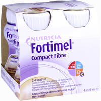Fortimel Compact Fibre Cappuccino Fluid 4 x 125 ml
