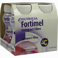 Fortimel Compact Fibre Erdbeere Fluid 4 x 125 g
