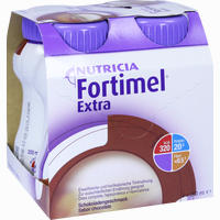 Fortimel Extra Schokoladengeschmack Fluid Pfrimmer nutricia 4 x 200 ml