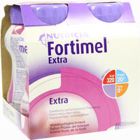 Fortimel Extra Waldfruchtgeschmack Fluid Pfrimmer nutricia 4 x 200 ml