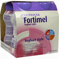 Fortimel Yoghurt Style Himbeergeschmack Fluid 4 x 200 ml