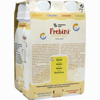 Frebini Energy Drink Banane Trinkflasche Fluid Fresenius Kabi 4 x 200 ml