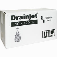Freka Drainjet Kochsalzlösung 0.9% Iso 10 x 120 ml