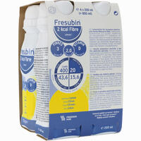 Fresubin 2 Kcal Fibre Drink Lemon Trinkflasche Lösung 4 x 200 ml