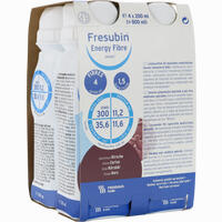 Fresubin Energy Fibre Drink Kirsche Trinkflasche Lösung 4 x 200 ml