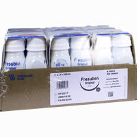 Fresubin Original Drink Mischkarton Trinkflasche Lösung 24 x 200 ml