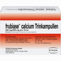 Frubiase Calcium Trinkampullen 5 x 20 Stück