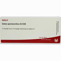 Galea Aponeurotica Gl D30 Ampullen 10 x 1 ml