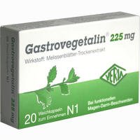 Abbildung von Gastrovegetalin 225mg Weichkapseln 20 Stück