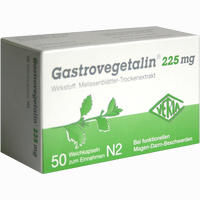 Gastrovegetalin 225mg Weichkapseln 50 Stück